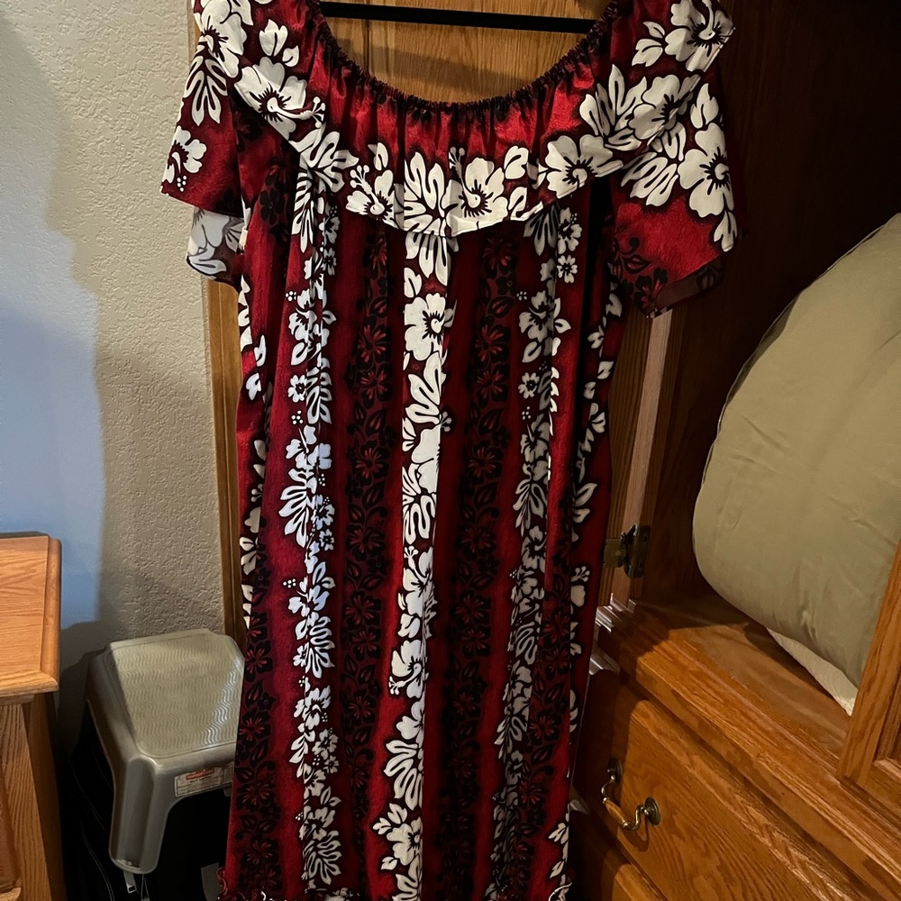 Long Hawaiian Dress